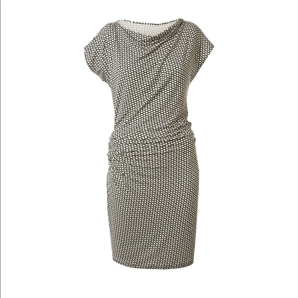 CAbi Graphic Print Monroe Jersey Sheath Dress - Picture 3 of 8